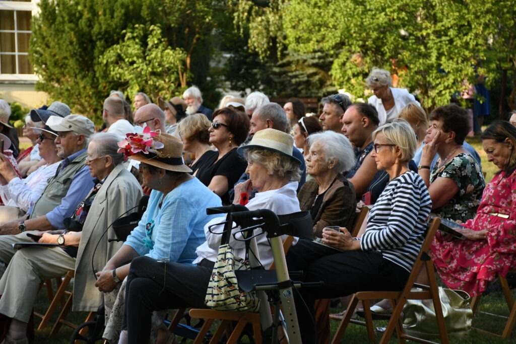 na koncercie Chopin en vacances Skolimów 10.08